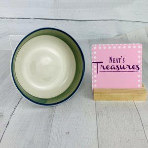 Alco Industries Blue Green Soup Bowl